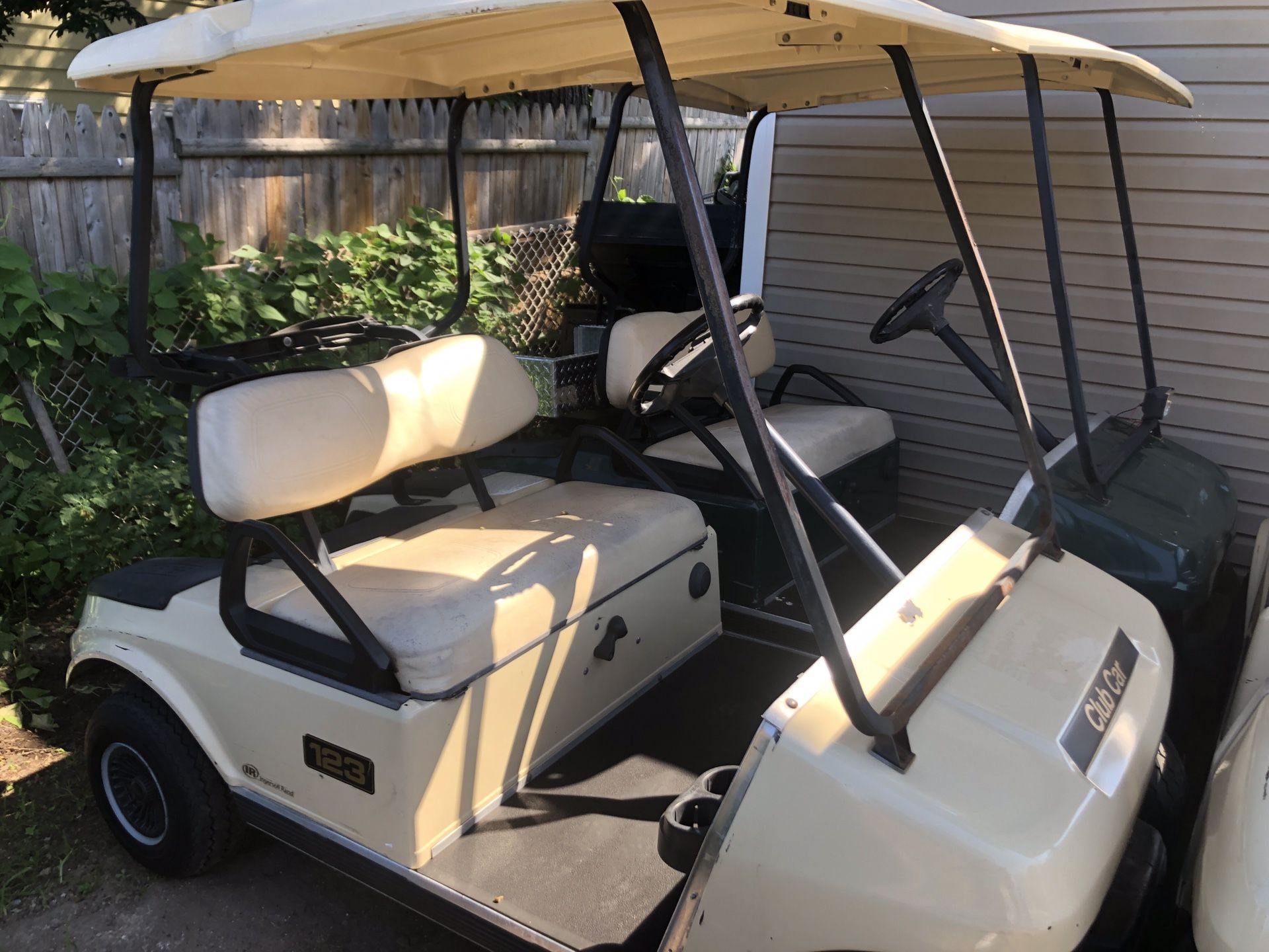 2006 clubcar ds Golfcart gas