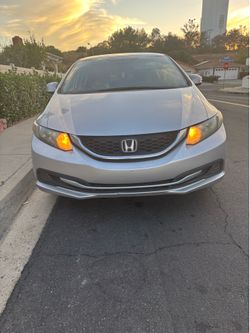 2013 Honda Civic LX Silver