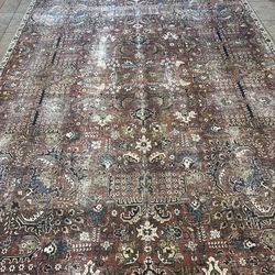 Loloi Chris Loves Julia Jules Collection JUL-01 Merlot/Multi 8'-6" X 11'-6", .13" Pile Height, Area Rug