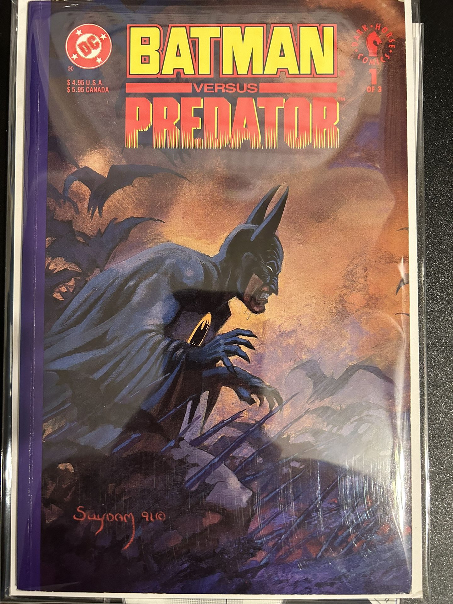 Batman Vs Predator #1