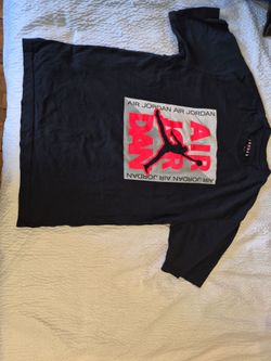 Air Jordan Black Infrared Red Graphic T-Shirt