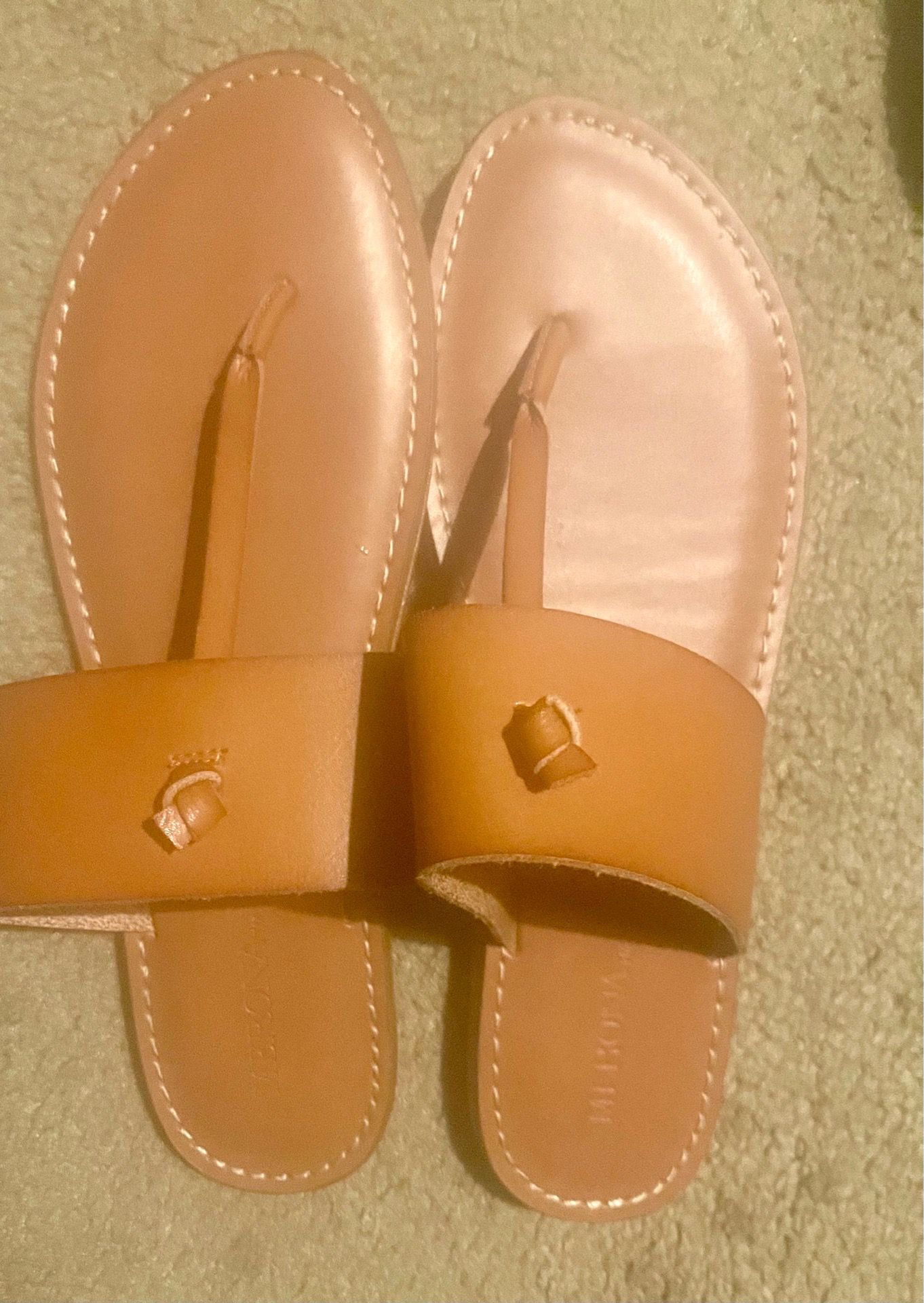 Merona tan sandles size 8