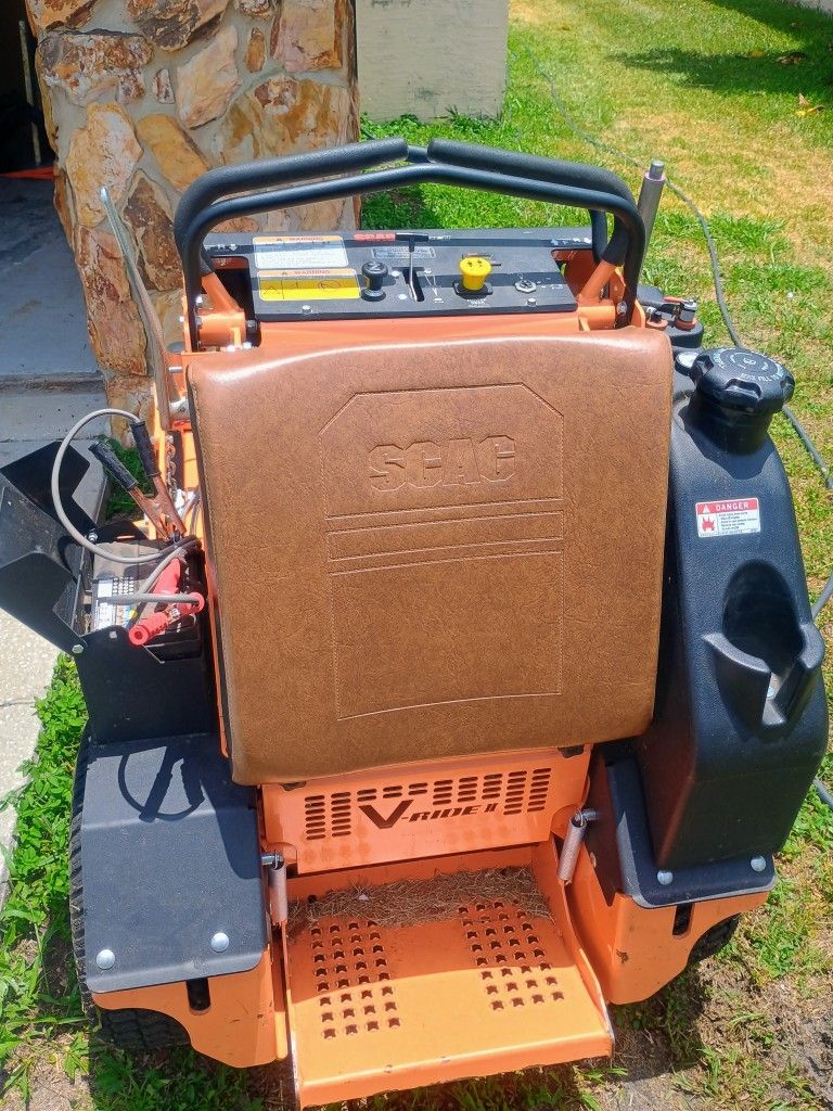 scag 36 ride on mower