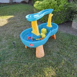 Water Table with toys
