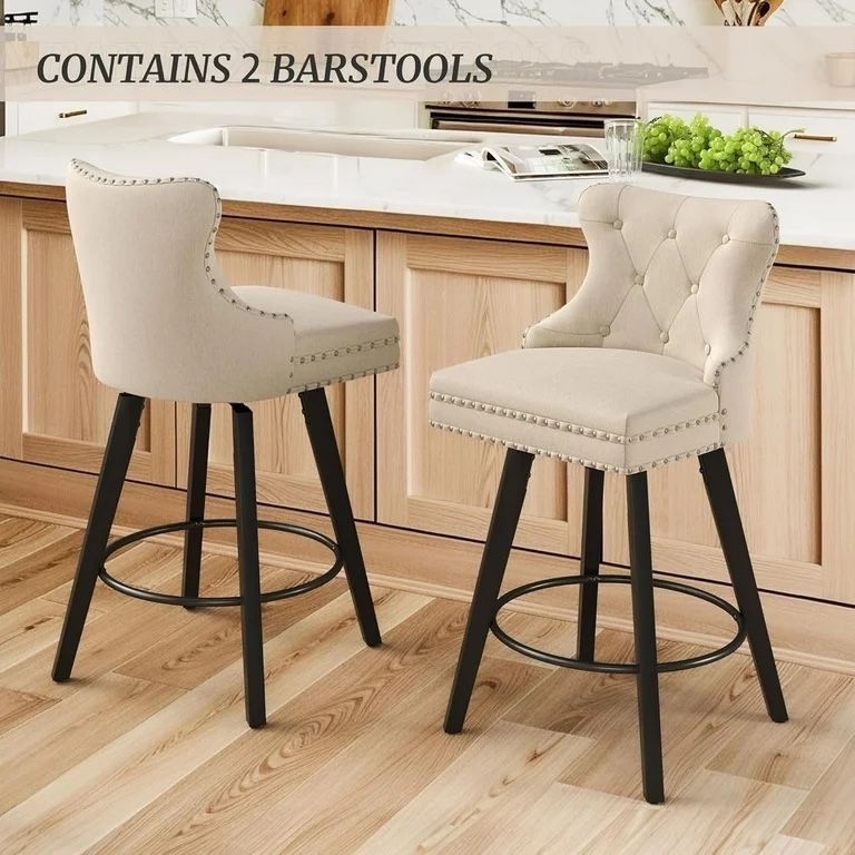 Counter Height Bar Stools Set of 2