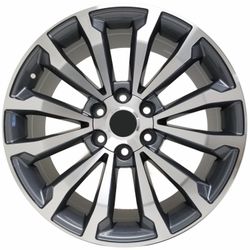 🔥 22X9 EXTREME OE 6x139 TOY CB MACHINE FACE / GUNMETTAL WHEELS 🔥