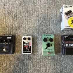 Guitar And Vocals Effects Pedals