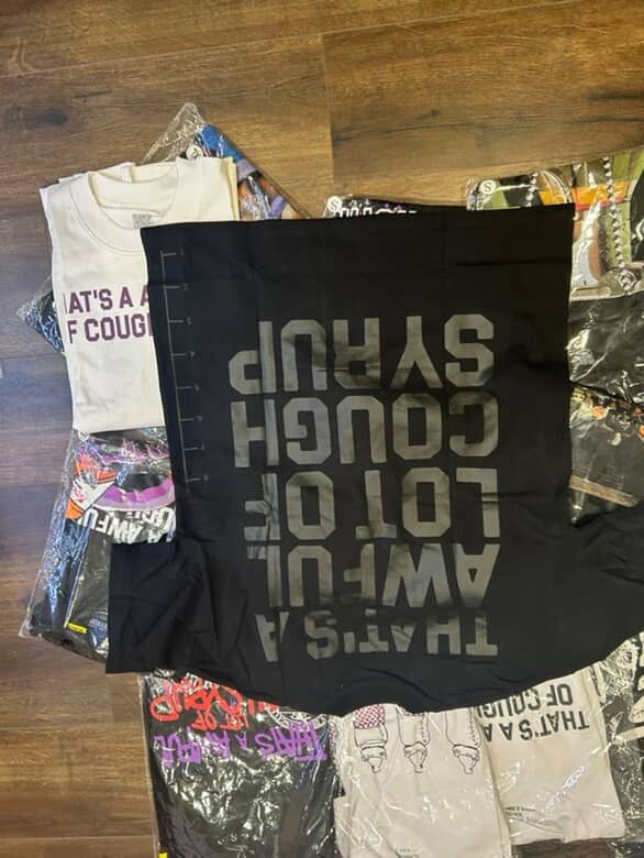 ALOC ALL BLACK T SHIRT