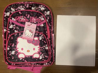 Hello Kitty backpack, brand new