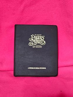 Precious Moments Personal Gift Registry Book