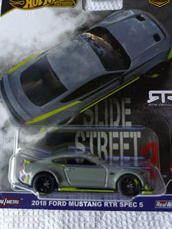Hotwheels Real Riders 2018 Ford Mustang RTR Spec 5
