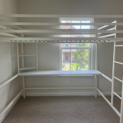 Desk And Bed Frame 