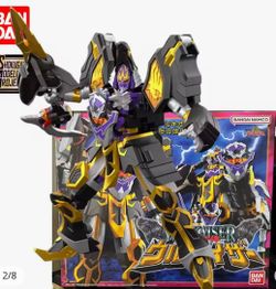 NEW BANDAI SMP Mahou Sentai Magiranger Maagi Black Wolf Kaiser ABS Anime Action Figures