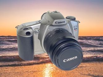 Canon EOS Rebel XSN 35mm SLR Camera with Canon EF 35-80mm f/4-5.6 III Zoom Lens