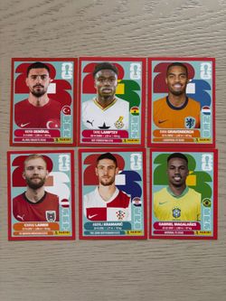 Panini Stickers World Cup Sell and Trade