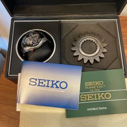 Sieko Sportura Honda F1 Kinetic Watch 
