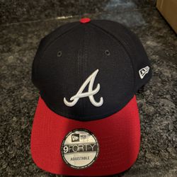 Two Atlanta Braves Baseball Caps - Brand New With Tags