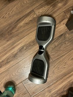 Silver Hoverboard With Charger