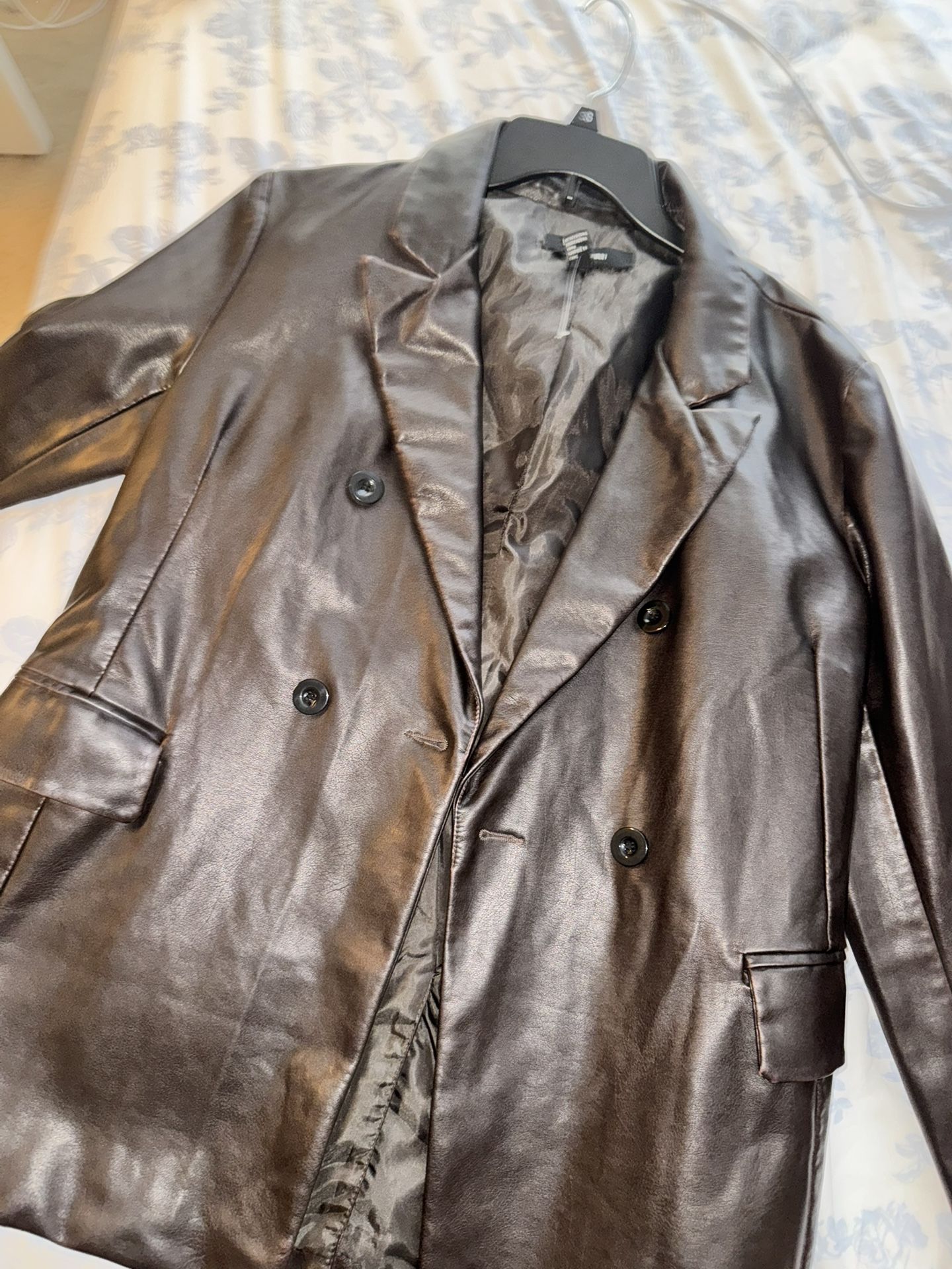 Leather Blazer