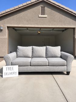 Free Delivery Grey Couch