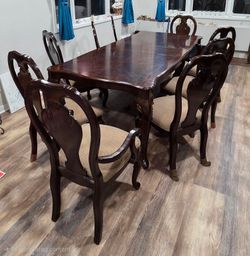 Dining Table with 10 Chairs