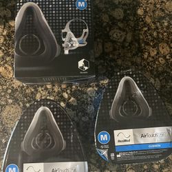 ResMed AirTouch F20 Full Face Mask Headgear With 2 Cushions 
