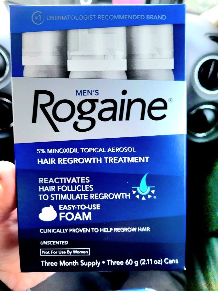 Mens Rogaine Hair Regrowth Treatment 