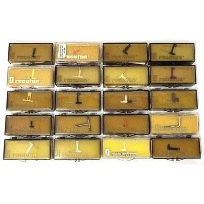 READ - Lot of 20 Recoton Diamond Sapphire Needles for Stereo LP/78
