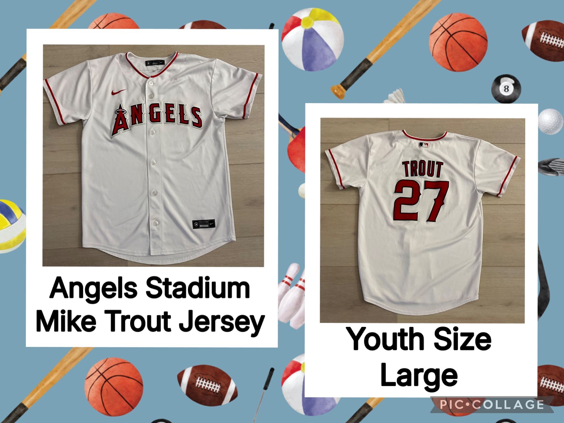 Angels Jersey And Hat
