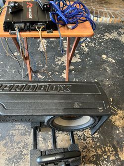 12 in Speaker in box and amp