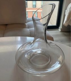 Crate and Barrel Wine Decanter - new