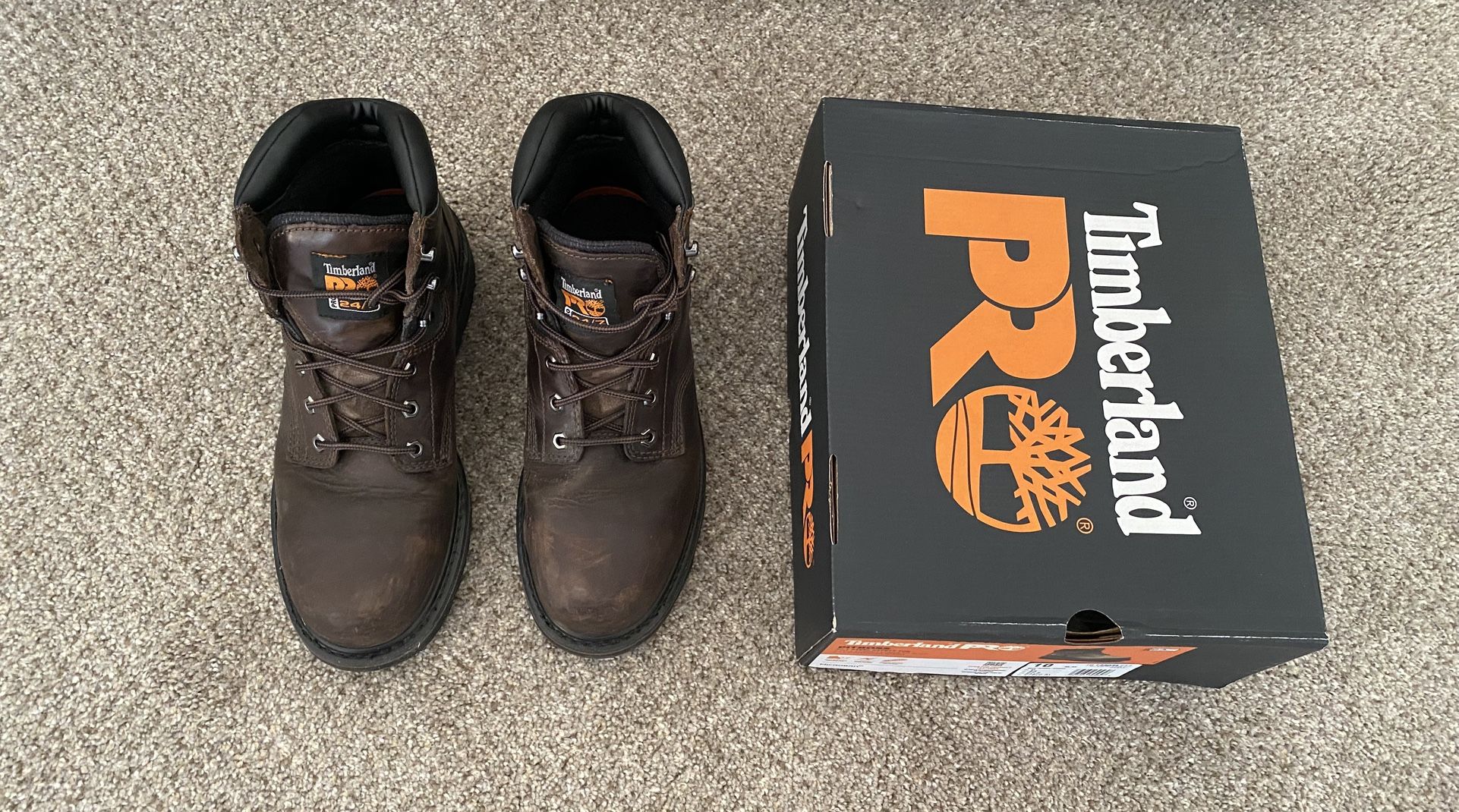 Timberland PRO Men's Pit Boss 6 Inch Steel Safety Toe Industrial Work Boot