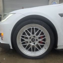 20"new Wheels With New Tires For TESLA MODEL S 