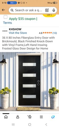 Brand New in Box ... modern front door!