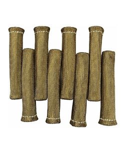 Superfastracing 8x Titanium 1800° SPARK PLUG WIRE BOOTS HEAT SHIELD PROTECTOR SLEEVE SBC BBC