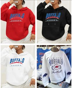 Buffalo bills women  Football  Hoodies  Sweatshirt