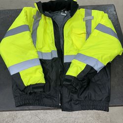 GloWear Hi-Vis Winter Bomber Jacket,  Type R, Class 3