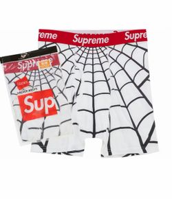 Supreme x Hanes Spider-Man Boxer Briefs