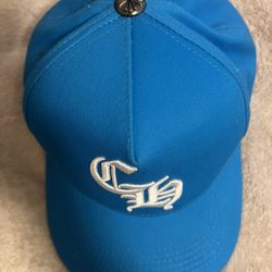 Blue Chrome Hearts Hat