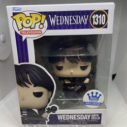 Wednesday With Cello Funko Pop