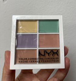 NYX PROFESSIONAL MAKEUP Color Correcting Concealer Palette 04 COLOR New In Box
