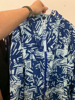 Hugo boss windbreaker jacket