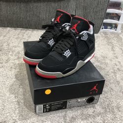 Jordan Bred 4 - Sz. 8.5