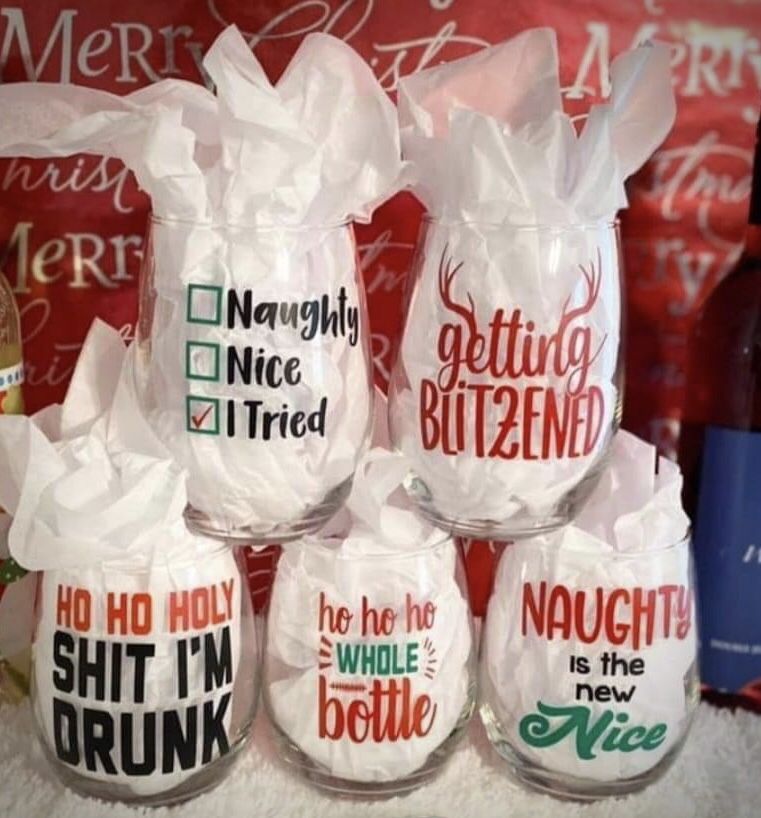 Personalized Coffee, Wine & Shot Glasses