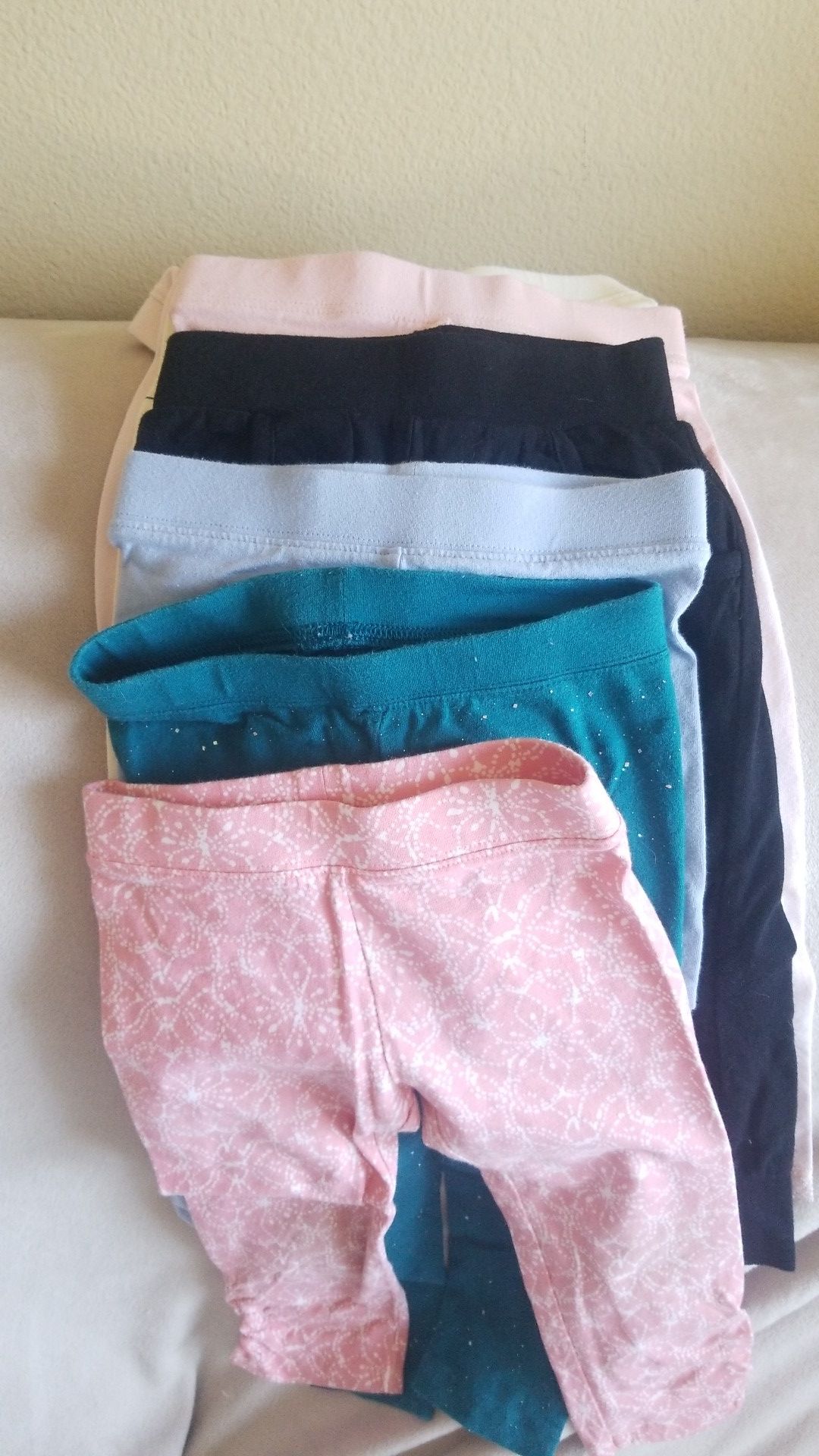 Old navy leggings pants size 5t lot of 6