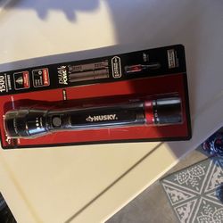 Husky Rechargeable Dual Power Focusing Flashlight 1500 Lumes  