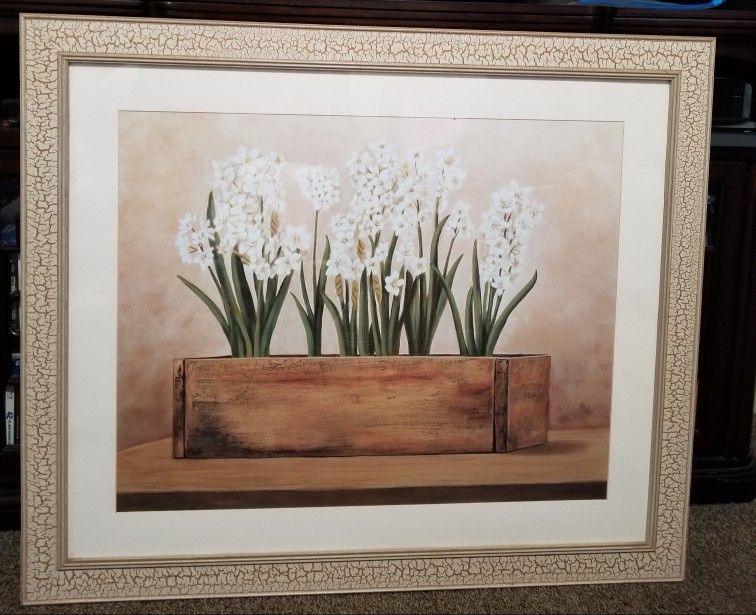 Beautiful Cherry Bloom 40" x 34" Frame