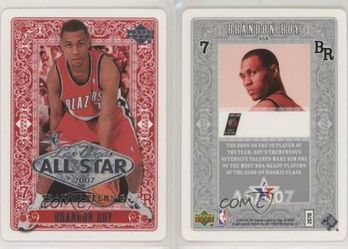 Super Rare Treasure! Brandon Roy Vegas Allstar Game Card