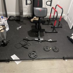 Gym Equipment Almost Brand New 