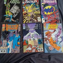 Batman And Justice League Comic Book Lot